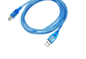 کابل پرینتر 1.5 متری شیلد دار USB 2.0 آبی برند E-net